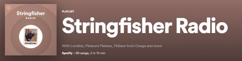 Stringfisher Spotify Radio Playlist